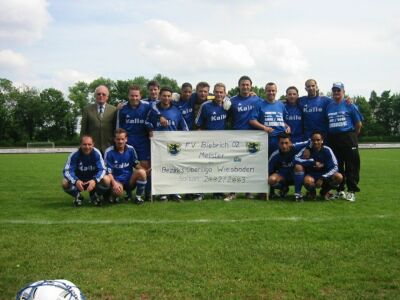Meister der Bezirksoberliga Wiesbaden 2002/03