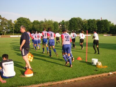 Vorbereitungsspiel gegen die SG Orlen
