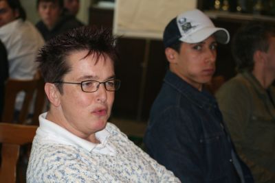 Kleine Saisonabschlussparty im Vereinsheim