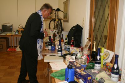 Weihnachtsfeier der Ersten, der Zweiten und der A-Junioren