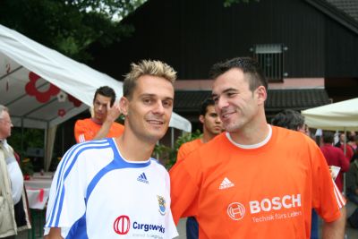Testspiel gegen den Sportverein
