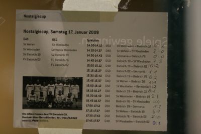 Nostalgie-Cup in der Biebricher Sporthalle (17. 01. 2009)