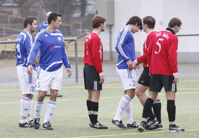 Freundschaftsspiel gegen den TuS Hahn (21. 02. 2009)