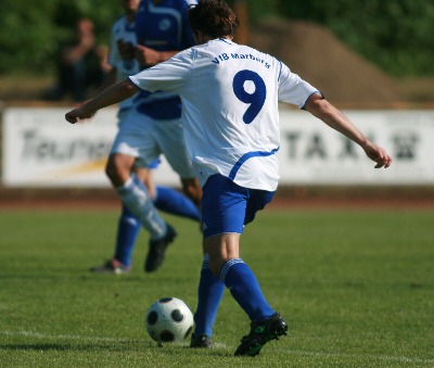 Heimspiel gegen den VfB Marburg