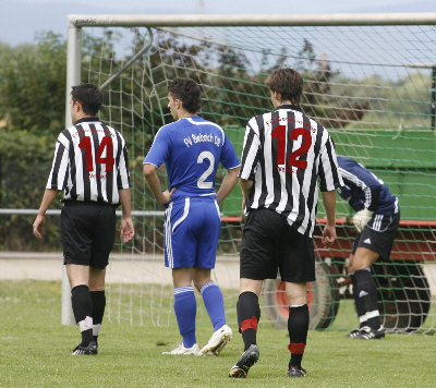 Turnier beim FC Eddersheim, Gruppenspiel gegen Germania Weilbach (18. 07. 2009)