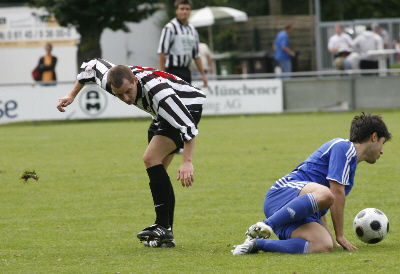 Turnier beim FC Eddersheim, Gruppenspiel gegen Germania Weilbach (18. 07. 2009)