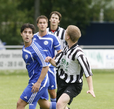 Turnier beim FC Eddersheim, Gruppenspiel gegen Germania Weilbach (18. 07. 2009)
