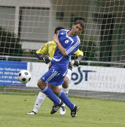 Turnier beim FC Eddersheim, Gruppenspiel gegen Germania Weilbach (18. 07. 2009)