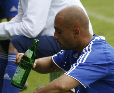 Turnier beim FC Eddersheim, Gruppenspiel gegen Germania Weilbach (18. 07. 2009)
