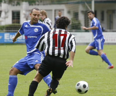 Turnier beim FC Eddersheim, Gruppenspiel gegen Germania Weilbach (18. 07. 2009)