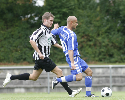 Turnier beim FC Eddersheim, Gruppenspiel gegen Germania Weilbach (18. 07. 2009)