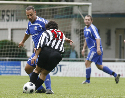 Turnier beim FC Eddersheim, Gruppenspiel gegen Germania Weilbach (18. 07. 2009)
