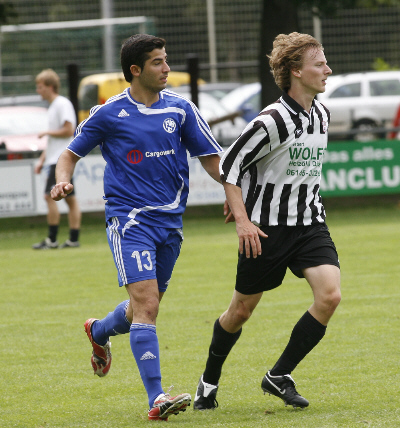 Turnier beim FC Eddersheim, Gruppenspiel gegen Germania Weilbach (18. 07. 2009)