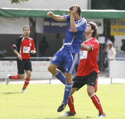 Turnier beim FC Eddersheim, Gruppenspiel gegen den 1. FC Eschborn (18. 07. 2009)