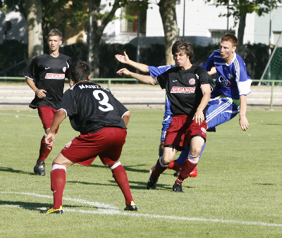 Freundschaftsspiel gegen die U19-Junioren des FSV Mainz 05 im Rahmen der Sportwoche des SVW Mainz (20. 07. 2010)