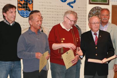 Jahreshauptversammlung im Biebricher Vereinsheim (08. 04. 2011)