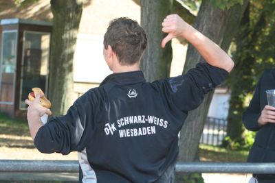 Ausw&auml;rtsspiel bei der DJK Schwarz-Wei&szlig;