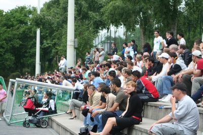 Erstes Relegationsspiel gegen den SC Mesopotamien