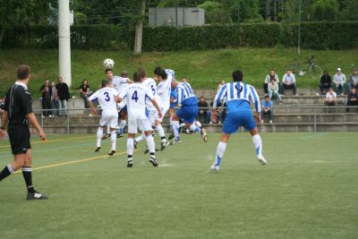 Erstes Relegationsspiel gegen den SC Mesopotamien
