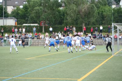 Erstes Relegationsspiel gegen den SC Mesopotamien