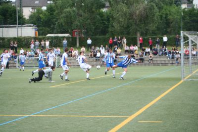 Erstes Relegationsspiel gegen den SC Mesopotamien