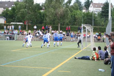 Erstes Relegationsspiel gegen den SC Mesopotamien
