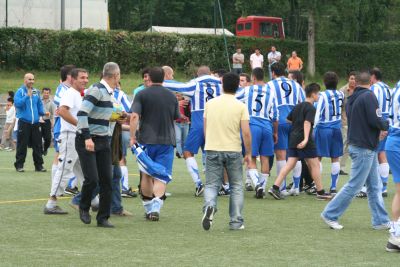 Erstes Relegationsspiel gegen den SC Mesopotamien