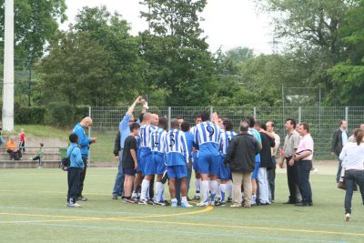 Erstes Relegationsspiel gegen den SC Mesopotamien