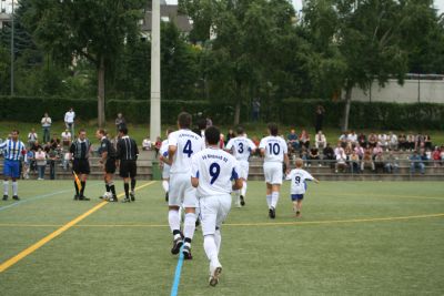 Erstes Relegationsspiel gegen den SC Mesopotamien