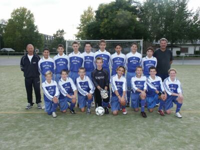 Die C2-Jugend des FV Biebrich 02 2004/05
