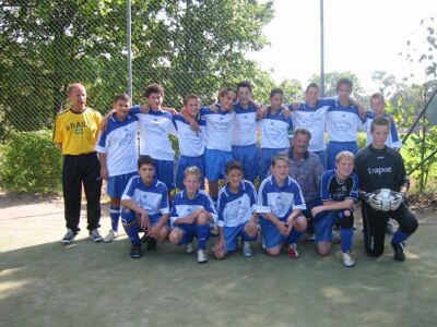 Die C2-Jugend des FV Biebrich 02 2004/05