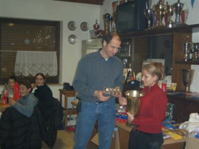 Weihnachtsfeier der C2 und C3 Jugendteams des FV Biebrich 02 2004