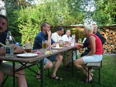 D1-Jugend Abschlussparty 2002/03