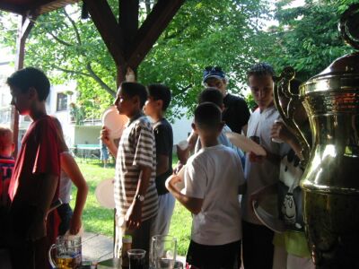 D1-Jugend Abschlussparty 2002/03