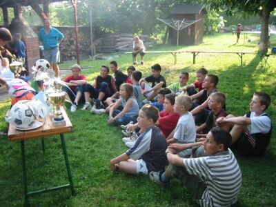 D1-Jugend Abschlussparty 2002/03
