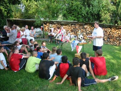 D1-Jugend Abschlussparty 2002/03