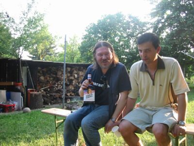 D1-Jugend Abschlussparty 2002/03