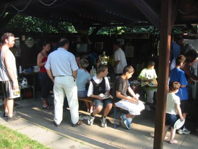 D1-Jugend Abschlussparty 2002/03