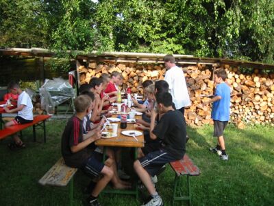D1-Jugend Abschlussparty 2002/03