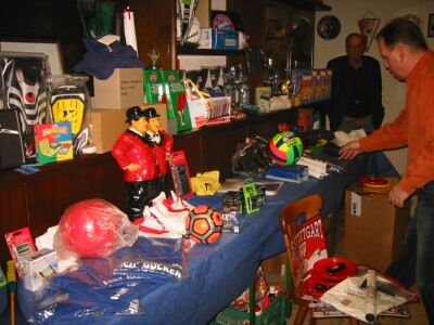 Weihnachtsfeier der D1 Jugend des FV Biebrich 02 2004