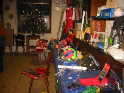 Weihnachtsfeier der D1 Jugend des FV Biebrich 02 2004