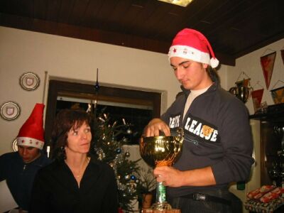 Weihnachtsfeier der E-Jugend Teams des FV Biebrich 02 2004
